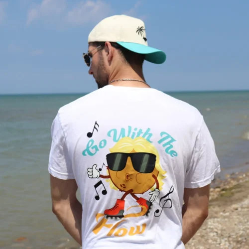 HSM Go With The Flow Tee 16 HSM Go With The Flow Tee -Hockey Stick Market beach 1