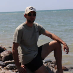 HSM StickMan Tee 35 HSM StickMan Tee -Hockey Stick Market beach