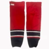 NHL - Used Pro Stock Adidas Hockey Socks - Washington Capitals (Red/Navy) -Hockey Stick Market capssocsk