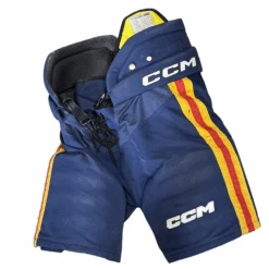 CCM HPTK - Used Pro Stock Hockey Pants (Navy/Yellow/Red)