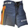 CCM HPG12A - New Pro Stock Hockey Goalie Pants (Navy/Yellow/Red) 7 CCM HPG12A - New Pro Stock Hockey Goalie Pants (Navy/Yellow/Red) -Hockey Stick Market craiyon 123237 image