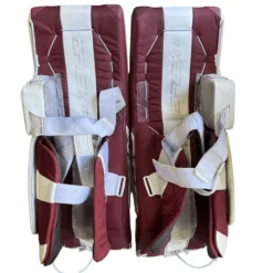 CCM Extreme Flex 6 - Used Pro Stock Goalie Full Set (White/Maroon/Black) 16 CCM Extreme Flex 6 - Used Pro Stock Goalie Full Set (White/Maroon/Black) -Hockey Stick Market craiyon 142533 image