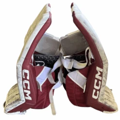 CCM Extreme Flex 6 - Used Pro Stock Goalie Full Set (White/Maroon/Black) 17 CCM Extreme Flex 6 - Used Pro Stock Goalie Full Set (White/Maroon/Black) -Hockey Stick Market craiyon 142535 image