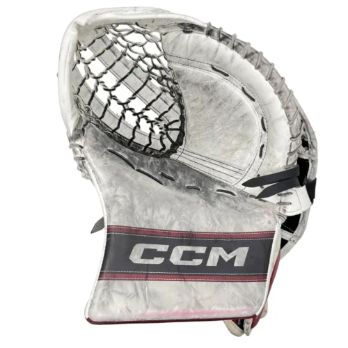 CCM Extreme Flex 6 - Used Pro Stock Goalie Full Set (White/Maroon/Black) -Hockey Stick Market craiyon 142702 image