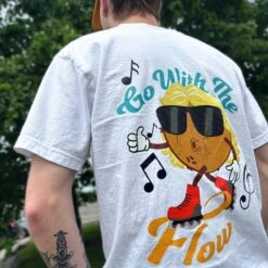 HSM Go With The Flow Tee -Hockey Stick Market flow