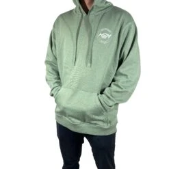 HSM Pro Blackout Club Hoodie -Hockey Stick Market green sweater 2