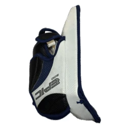 Vaughn Epic 800 - Used Junior Goalie Blocker (White/Blue/Black) -Hockey Stick Market image0 5