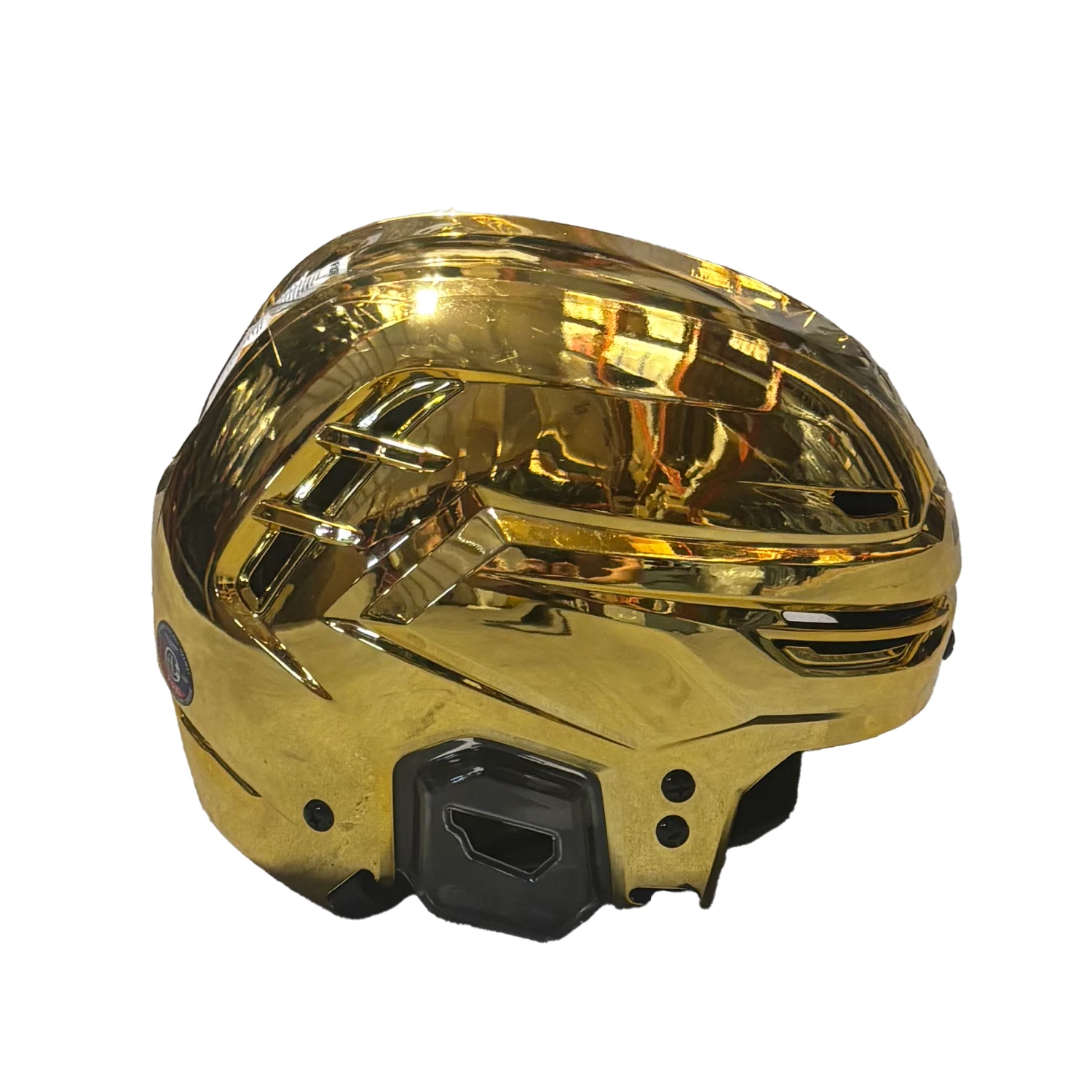 Warrior Alpha One Pro - Hockey Helmet (Gold Chrome) 2 Warrior Alpha One Pro - Hockey Helmet (Gold Chrome) - Image 2