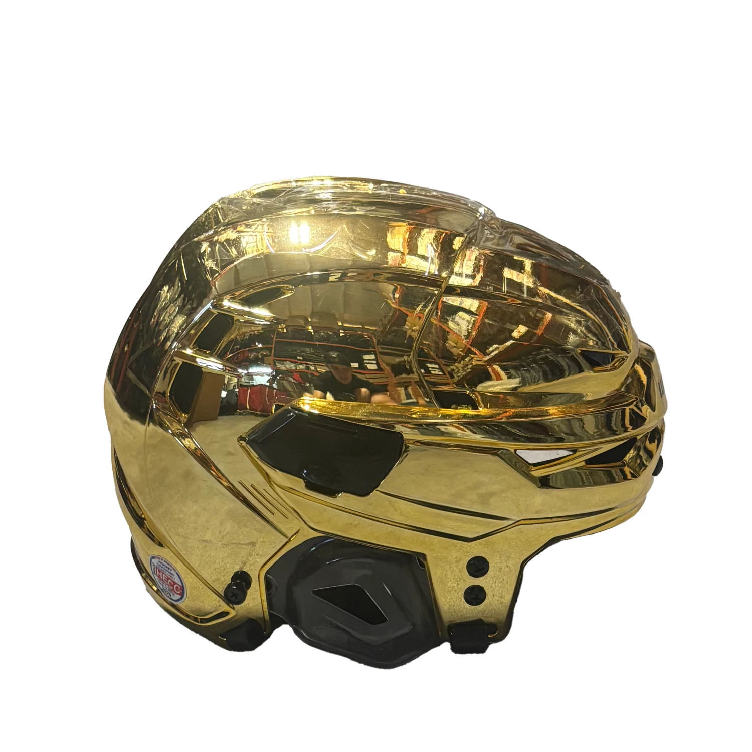 Warrior Covert CF 100 - Hockey Helmet (Gold Chrome) 2 Warrior Covert CF 100 - Hockey Helmet (Gold Chrome) - Image 2