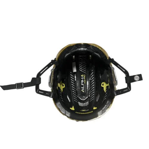 Warrior Alpha One Pro - Hockey Helmet (Gold Chrome) 5 Warrior Alpha One Pro - Hockey Helmet (Gold Chrome) -Hockey Stick Market image2 7 scaled