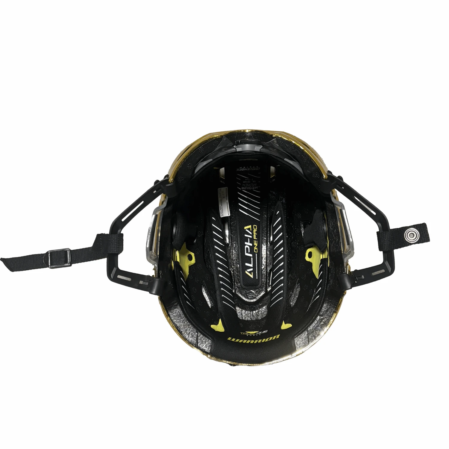 Warrior Alpha One Pro - Hockey Helmet (Gold Chrome) 3 Warrior Alpha One Pro - Hockey Helmet (Gold Chrome) - Image 3