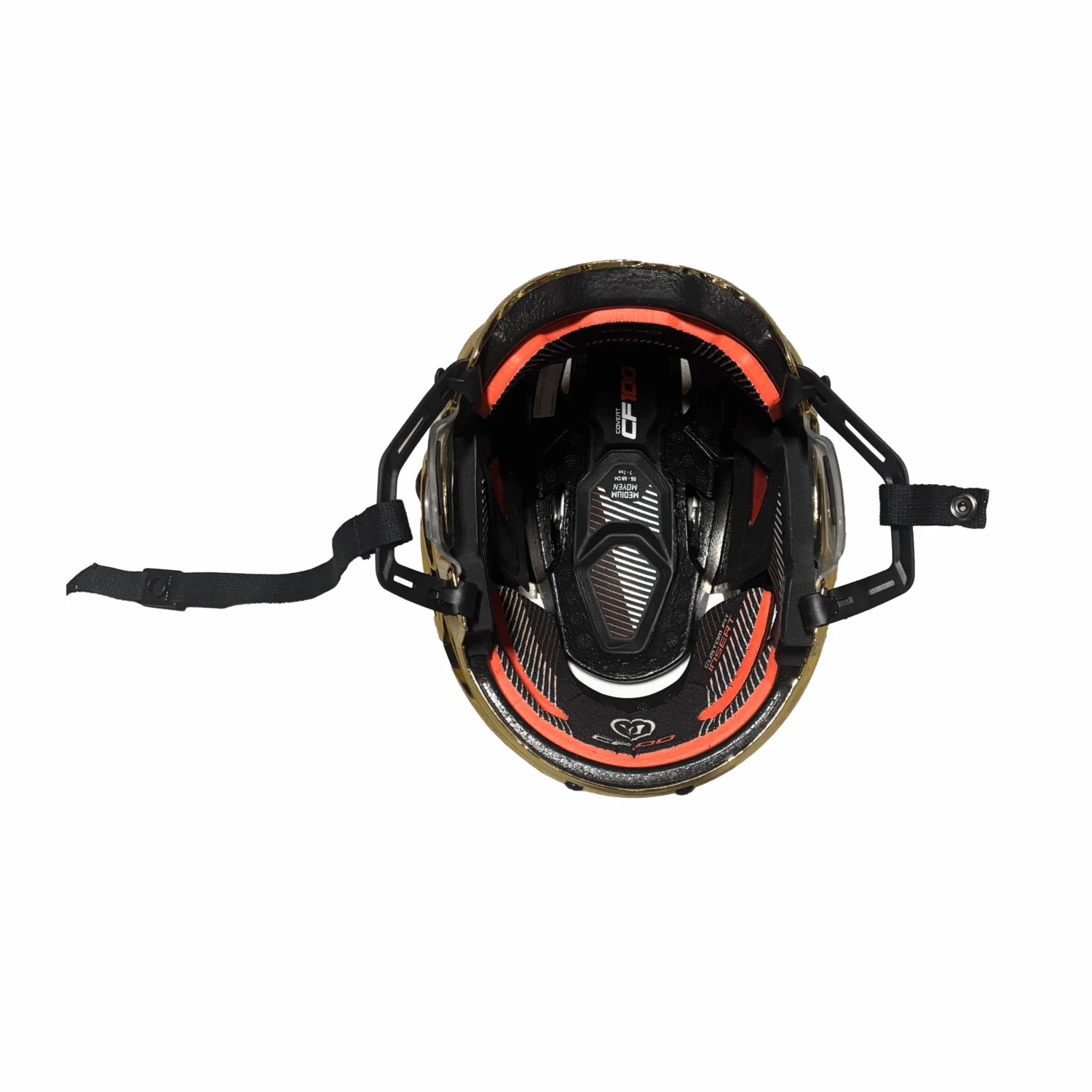 Warrior Covert CF 100 - Hockey Helmet (Gold Chrome) 3 Warrior Covert CF 100 - Hockey Helmet (Gold Chrome) - Image 3