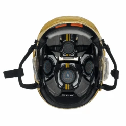 CCM Tacks 910 - Hockey Helmet (Gold Chrome) -Hockey Stick Market image2 82b93cff 8e75 4197 9608 79e0011aba39