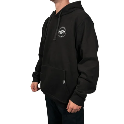 HSM Rink Hoodie -Hockey Stick Market modeled hoodie qaurter scaled