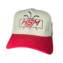 HSM Pro Blackout Club Hat -Hockey Stick Market red hat 2