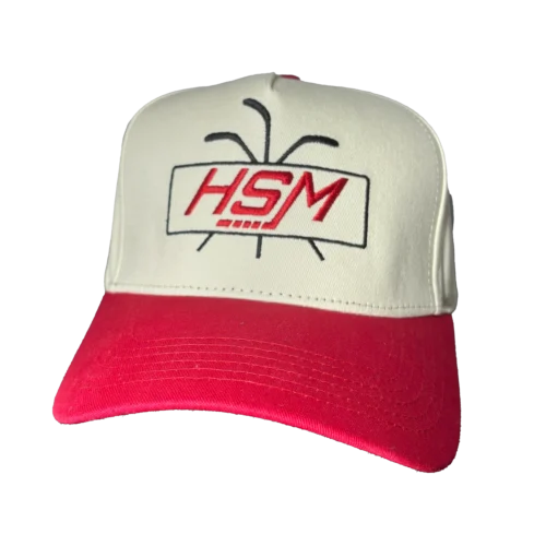 HSM Pro Blackout Club Hat 21 HSM Pro Blackout Club Hat -Hockey Stick Market red hat 2