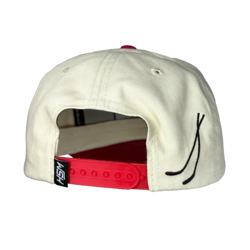 HSM Pro Blackout Club Hat 22 HSM Pro Blackout Club Hat -Hockey Stick Market red hat 4