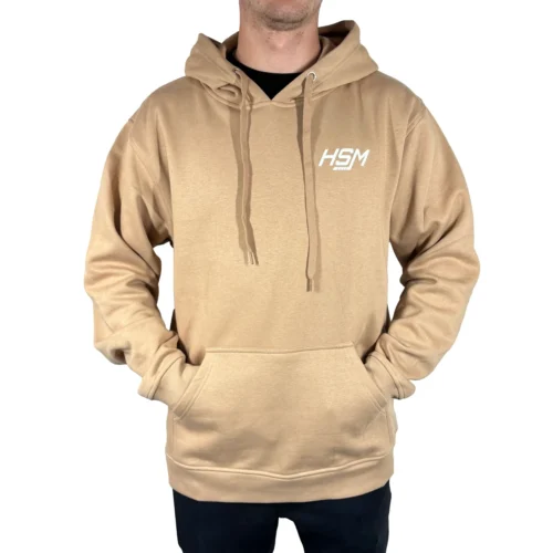 HSM Pro Blackout Club Hoodie -Hockey Stick Market tan sweater scaled
