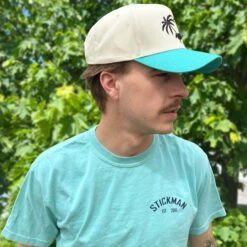 HSM StickMan Tee 32 HSM StickMan Tee -Hockey Stick Market teal 2