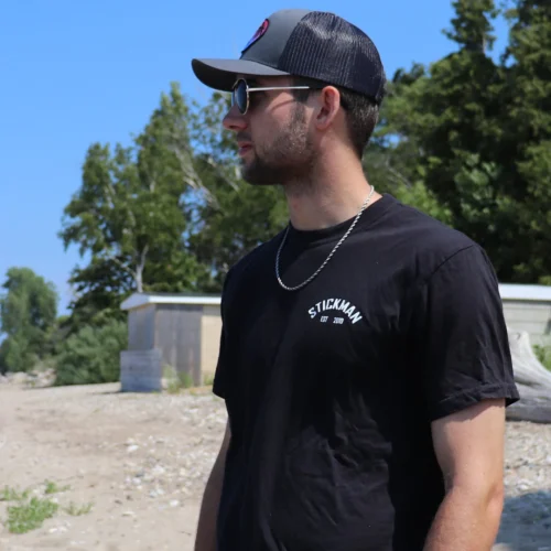 HSM StickMan Tee -Hockey Stick Market tee