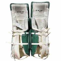 CCM Extreme Flex 3 - Used Pro Stock Goalie Pads - (Green/White) 7 CCM Extreme Flex 3 - Used Pro Stock Goalie Pads - (Green/White) -Hockey Stick Market unnamed Photoroom 17