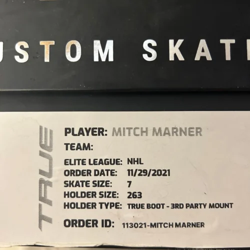 True Pro Custom - NHL Pro Stock Hockey Skates - Mitch Marner - Size 7 19 True Pro Custom - NHL Pro Stock Hockey Skates - Mitch Marner - Size 7 -Hockey Stick Market unnamed 4d295cc1 14bd 4e87 b8b4 8806bde9e4b7