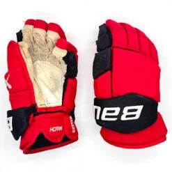 Bauer Supreme Mach - Used NHL Pro Stock Glove - Sean Walker (Red/Black)