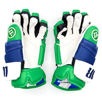 Warrior Covert QRE Pro - NHL Pro Stock Glove - Tony Deangelo (Blue/Green/White) 2 Warrior Covert QRE Pro - NHL Pro Stock Glove - Tony Deangelo (Blue/Green/White) - Image 2